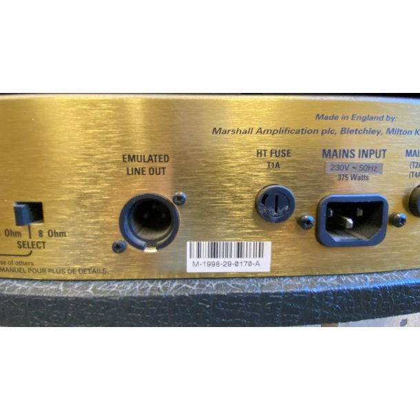 (BRUGT) Marshall JCM 2000 TSL 100 Triple Super Lead 3-Channel 100-Watt Guitar Amp Head